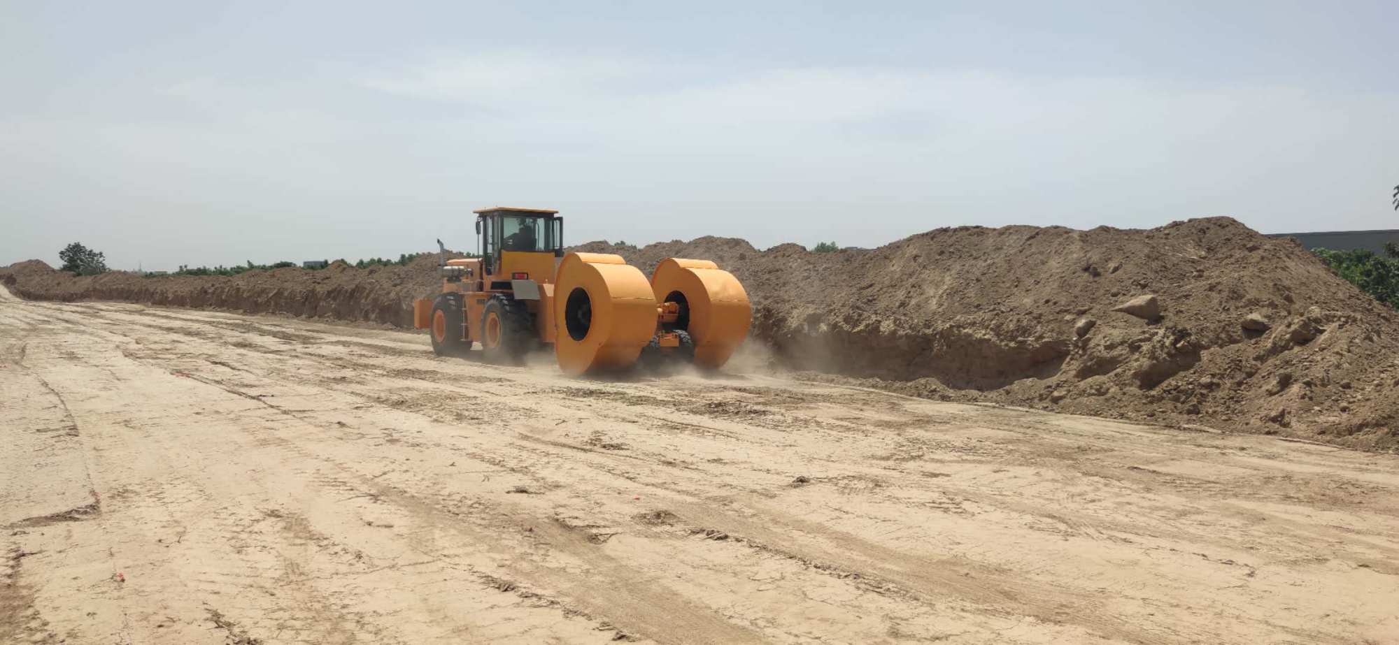 冲击碾压机械设备适用于哪些场合压实作业?冲击压路机施工工艺