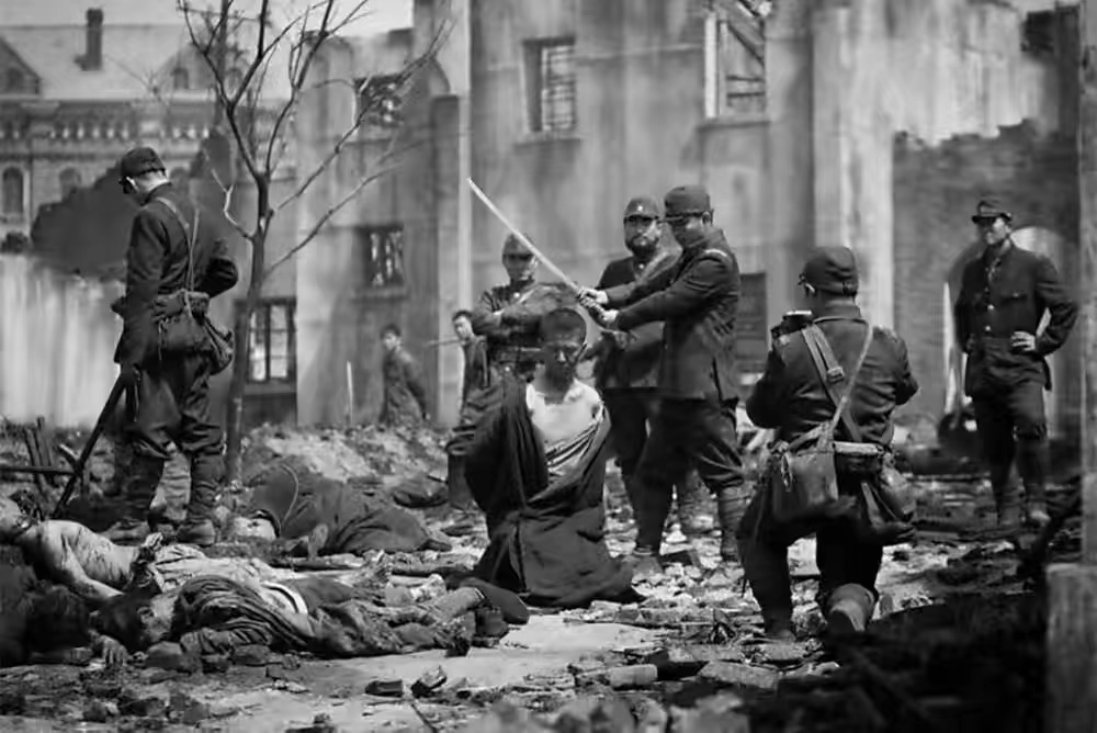 南京城沦陷之后,日军犯下了种种暴行,残暴程度令人发指