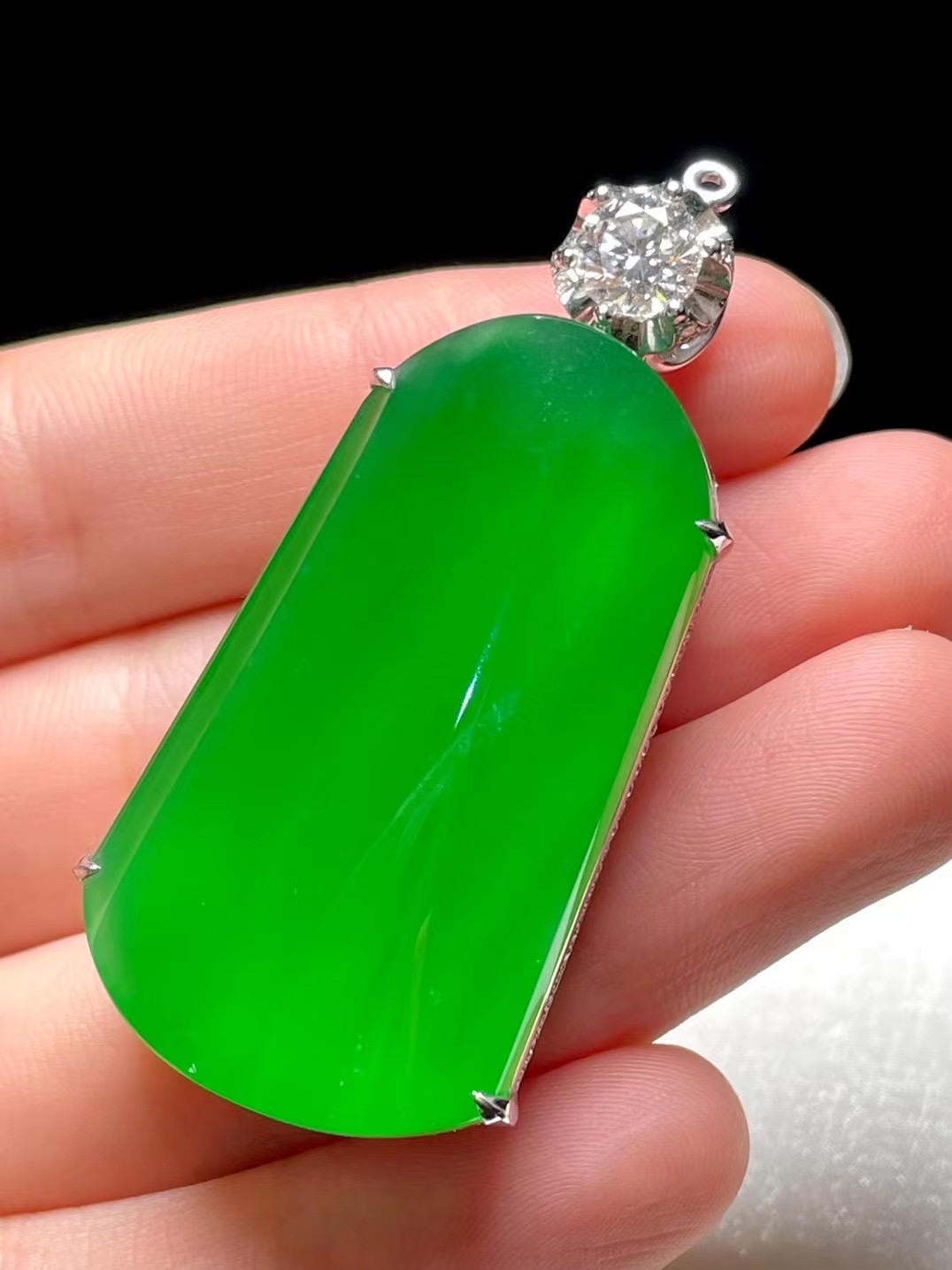 高冰正阳绿无事牌