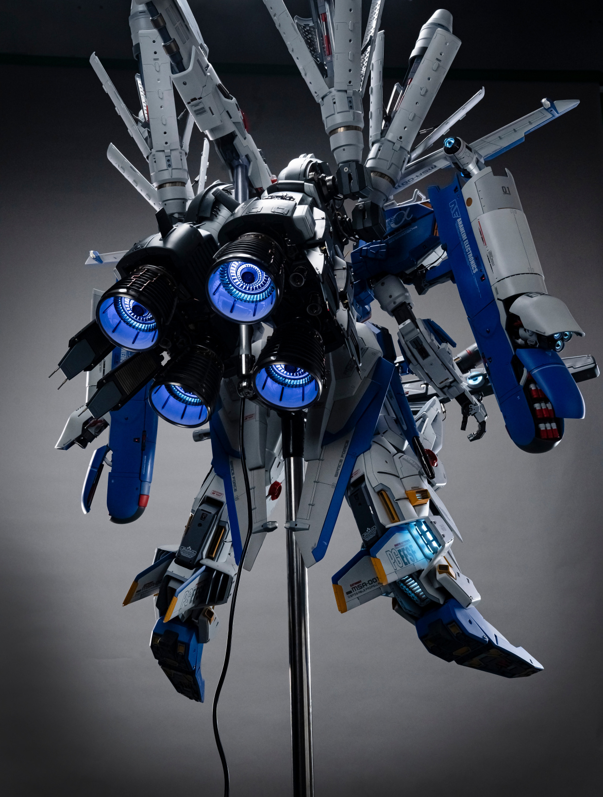 模型欣赏:1/35 高达前哨战 exs高达