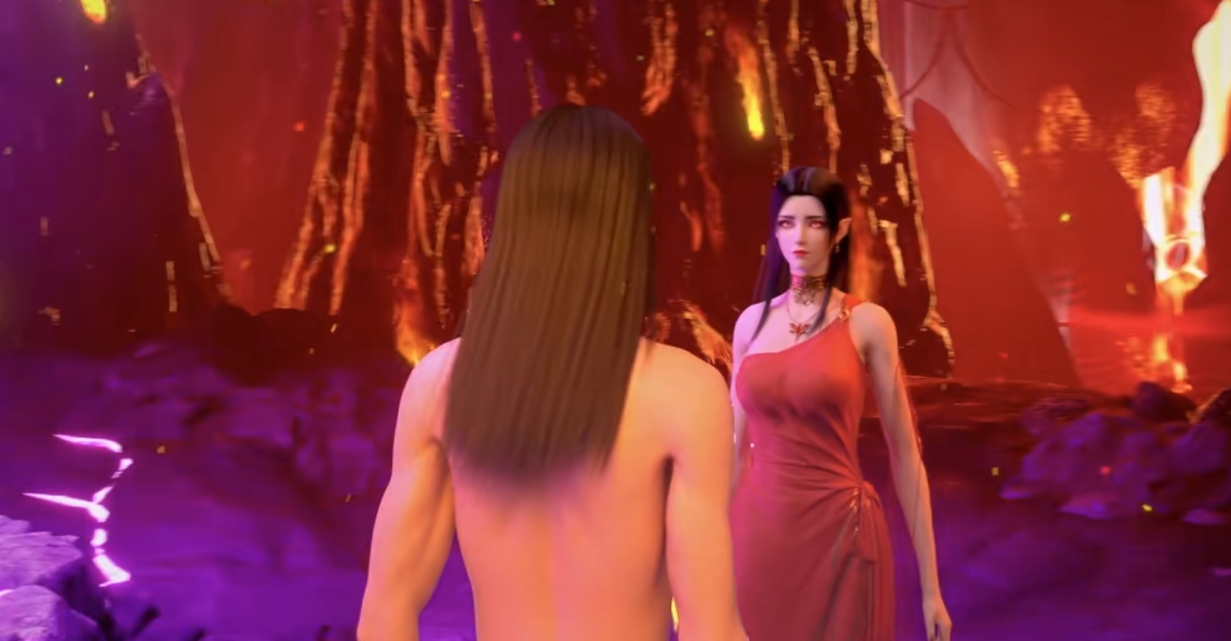 国产动漫# 美杜莎怀孕,萧炎即将获得最强斗技萧潇出世[滑稽]