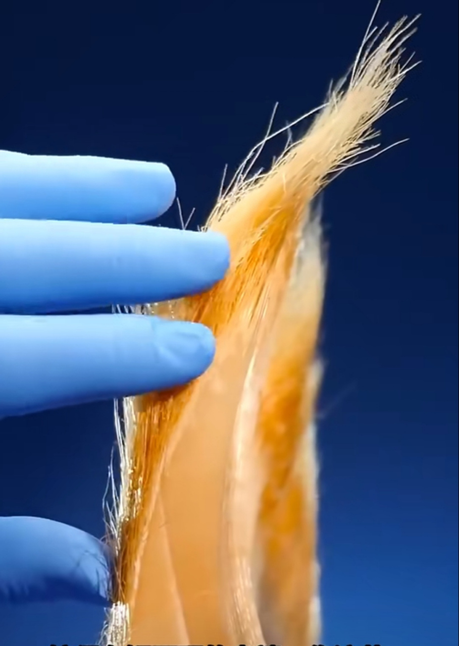 有人知道这是什么物品吗? 来,来,来,近距离看一下鲸须.