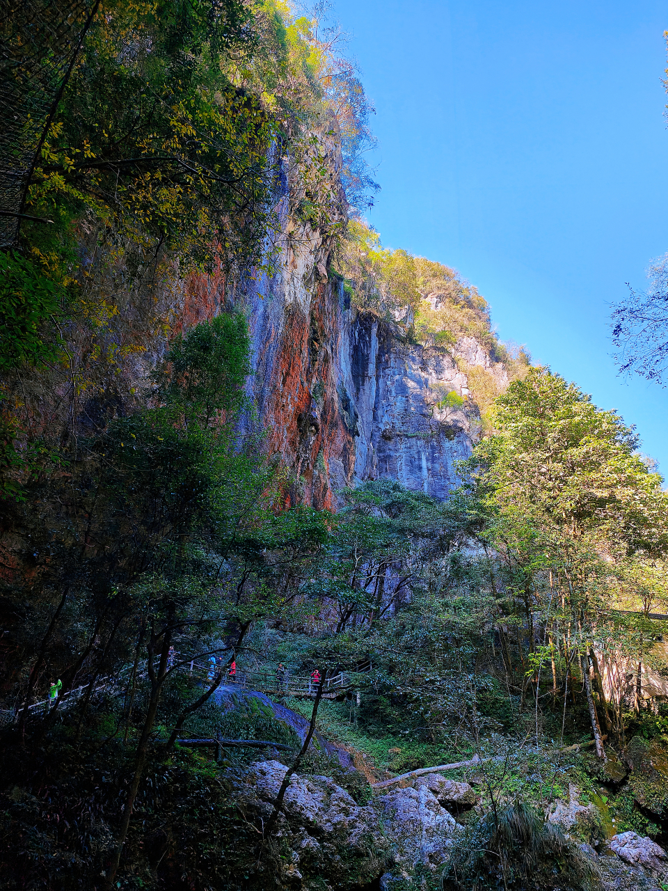 湖北宜昌南津关大峡谷