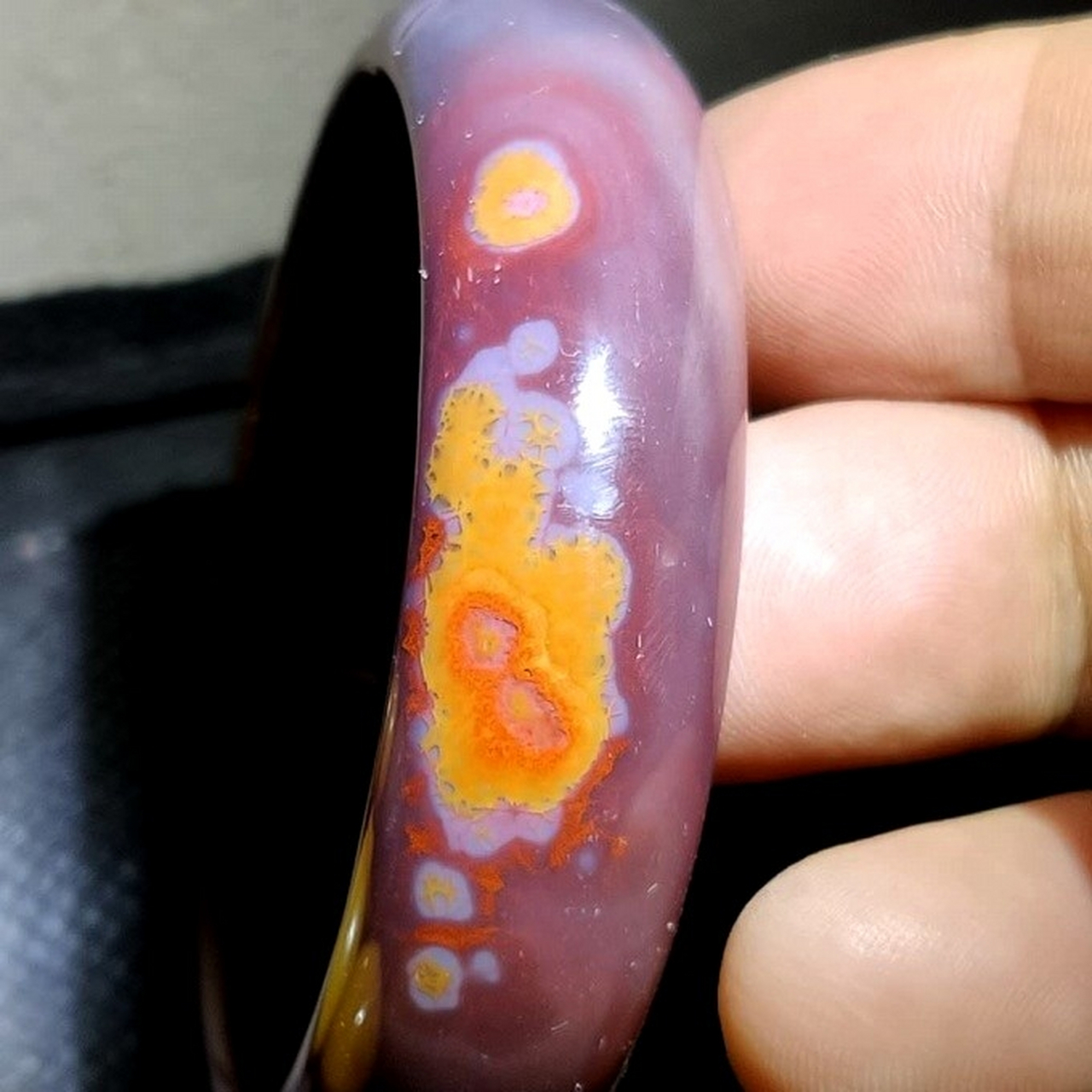 宣化战国红玛瑙紫罗兰52.