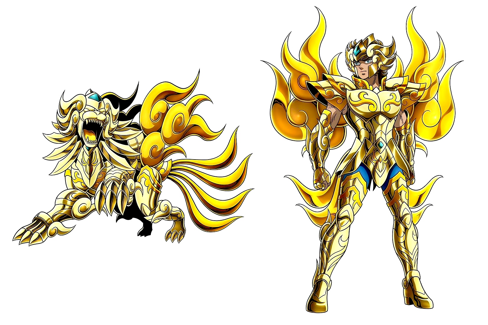 圣斗士星矢:黄金魂 角色及圣衣设定欣赏