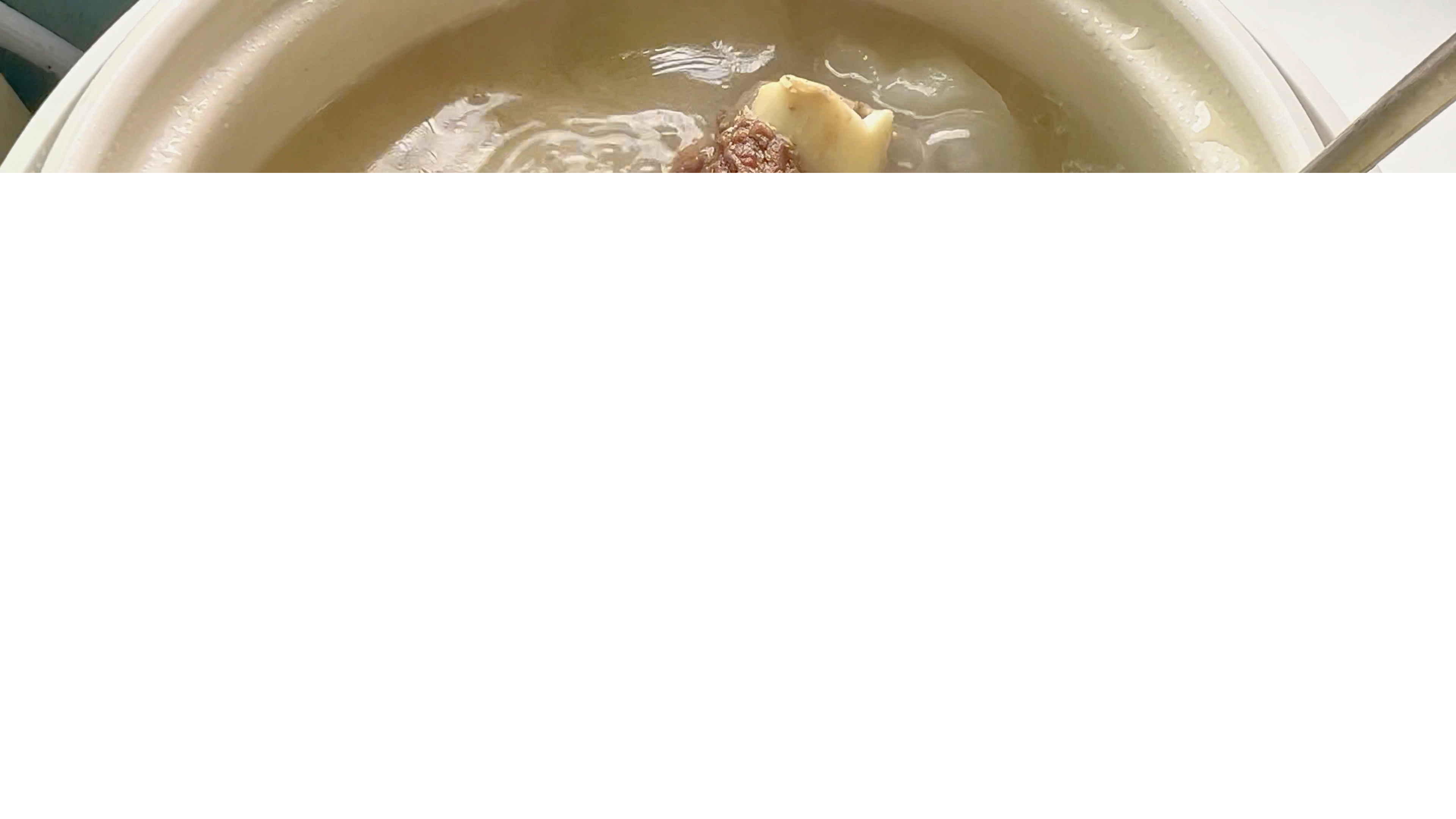 适合秋冬天喝的筒子骨汤,还很养胃