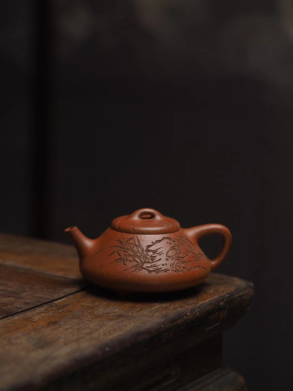 彭年石瓢|优质降坡泥|160cc|全手  整器较传统石瓢更扁,腹部更加开阔