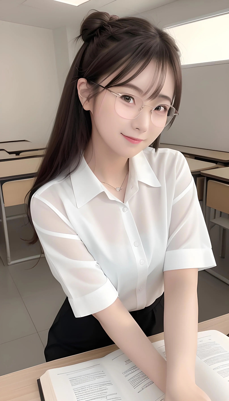 清纯可爱的学生妹妹/教室随拍