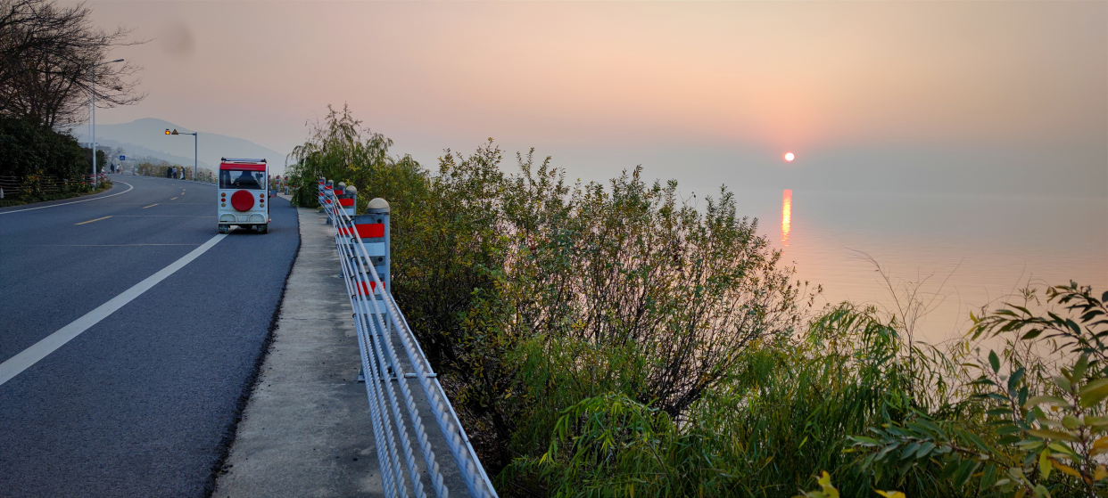 苏州太湖,东山景区的"小镰仓"日落没让我失望