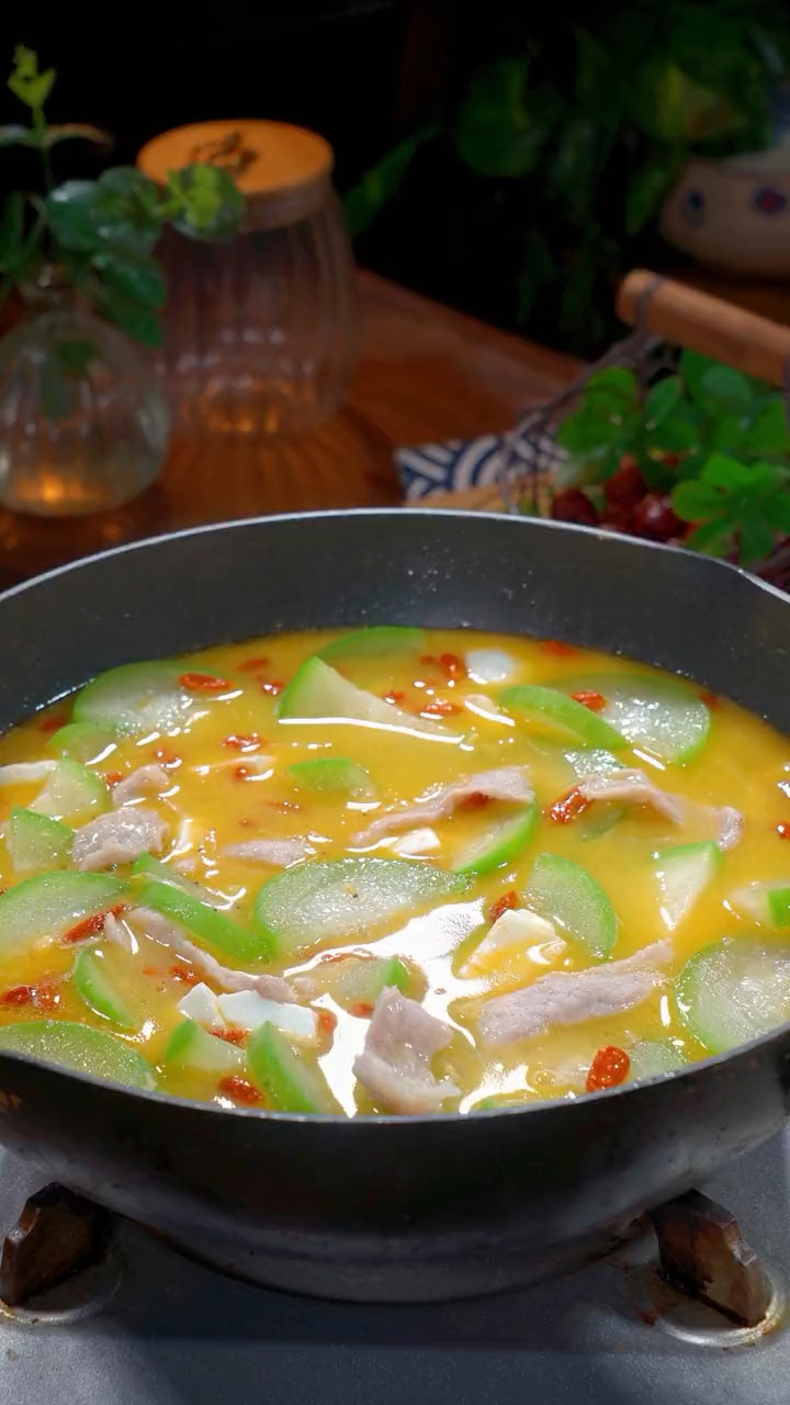 这样做的节瓜汤,汤鲜味浓,大人跟孩子都爱喝