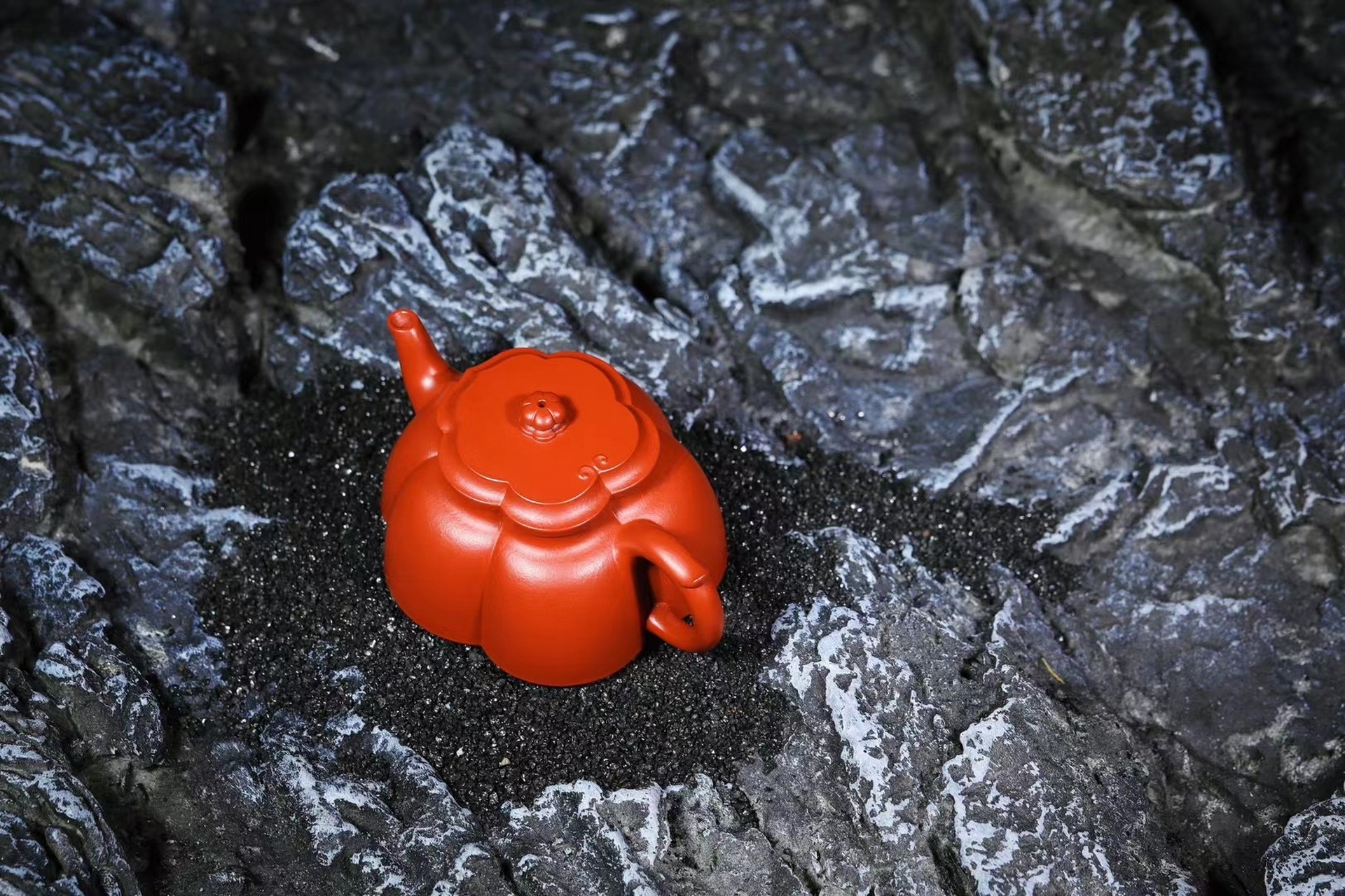 范泽锋徒弟孙博作品 大红袍  称心如意 容量170cc#紫砂壶# #全手工