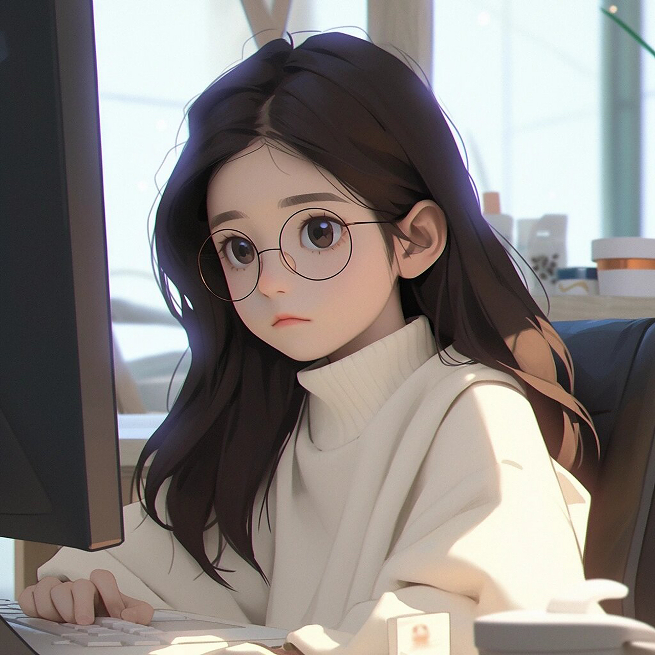 你的工作头像该换了#女生必看