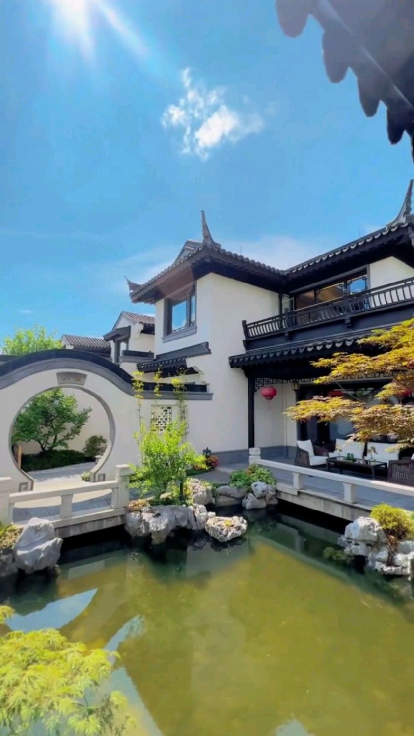 徽派建筑设计就这院子我能发呆一下午