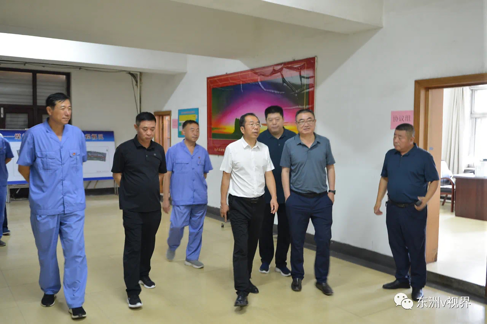 东洲区委书记王福辉带队调研煤都路西段(南移)工程进展情况#振兴新