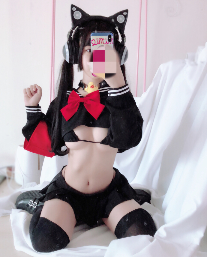 桜井宁宁 cosplay作品 半乳制服概念喵纪元 _3_.jpg