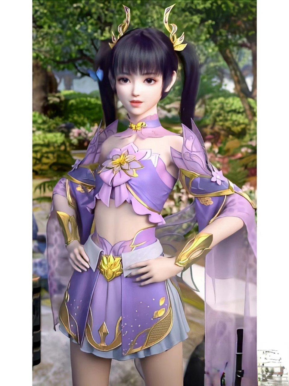 斗破苍穹# #动漫美女#  斗破苍穹女角色紫妍是一