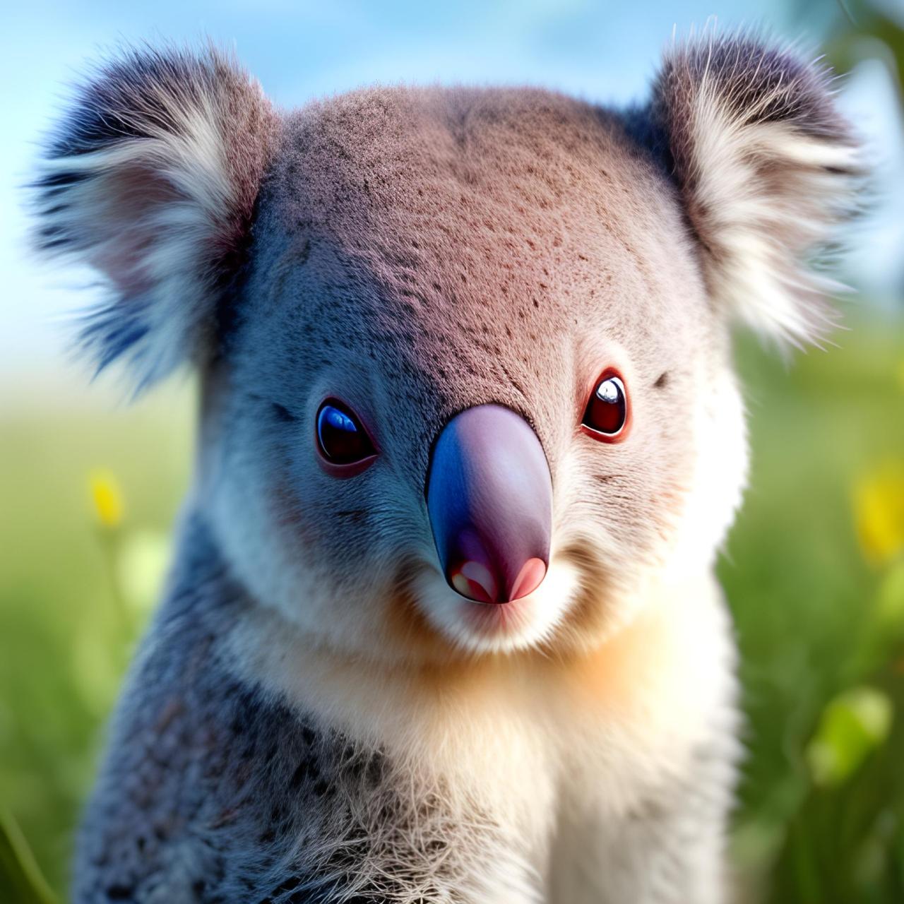 遇见一只呆萌的小可爱 #考拉