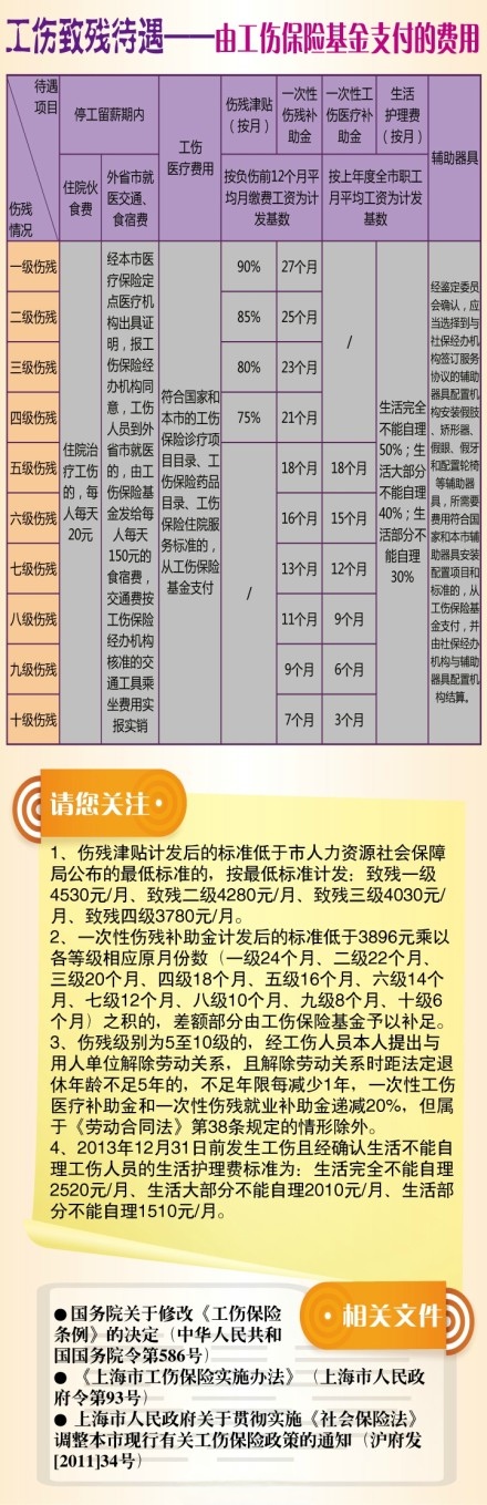 1—10级伤残鉴定标准图片