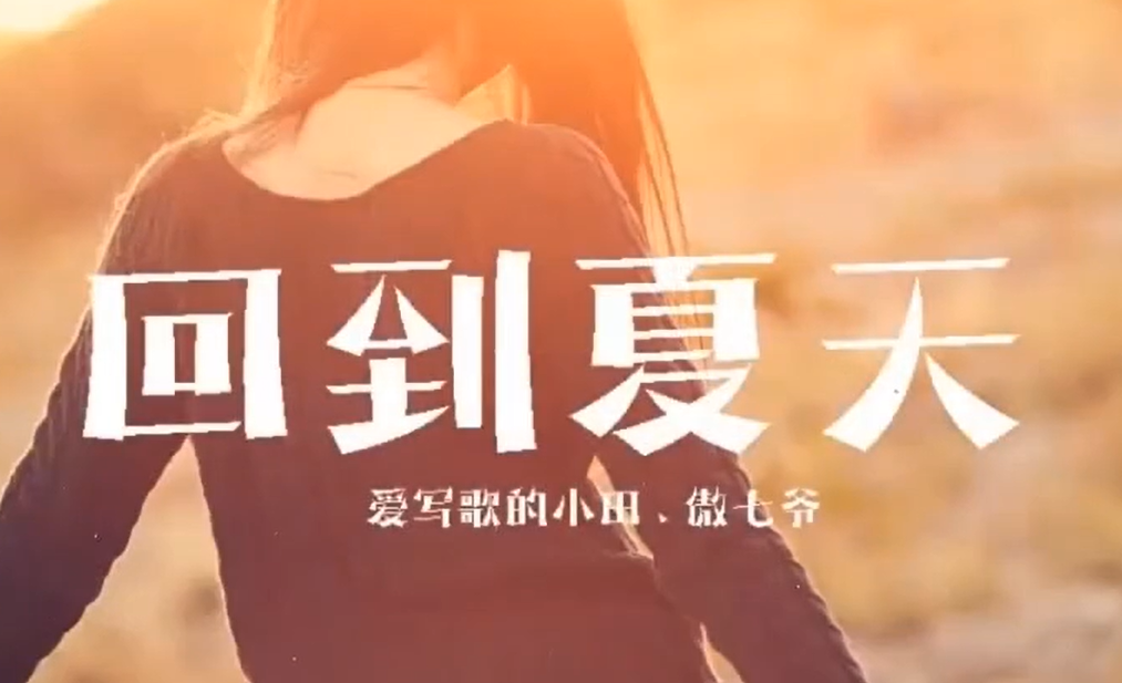 "我多想回到那个夏天,蝉鸣在田边吹过眼睫"是什么歌