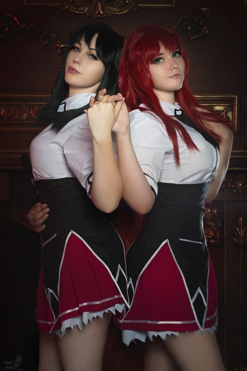 恶魔高校dxd 姬岛朱乃cosplay真人秀欣赏!