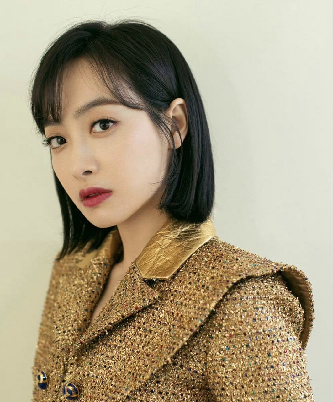 优质作者榜# 宋茜短发造型