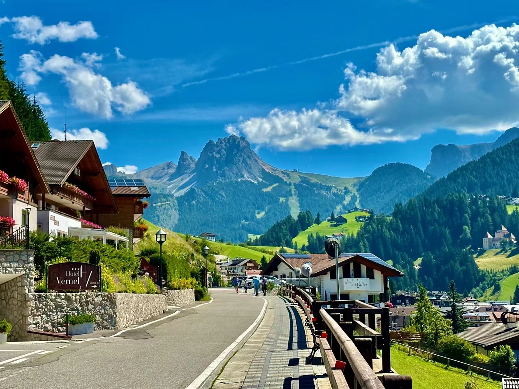 圣克里斯蒂娜-多洛米蒂最美的村庄离最美小镇很近,这里比小镇更安静更