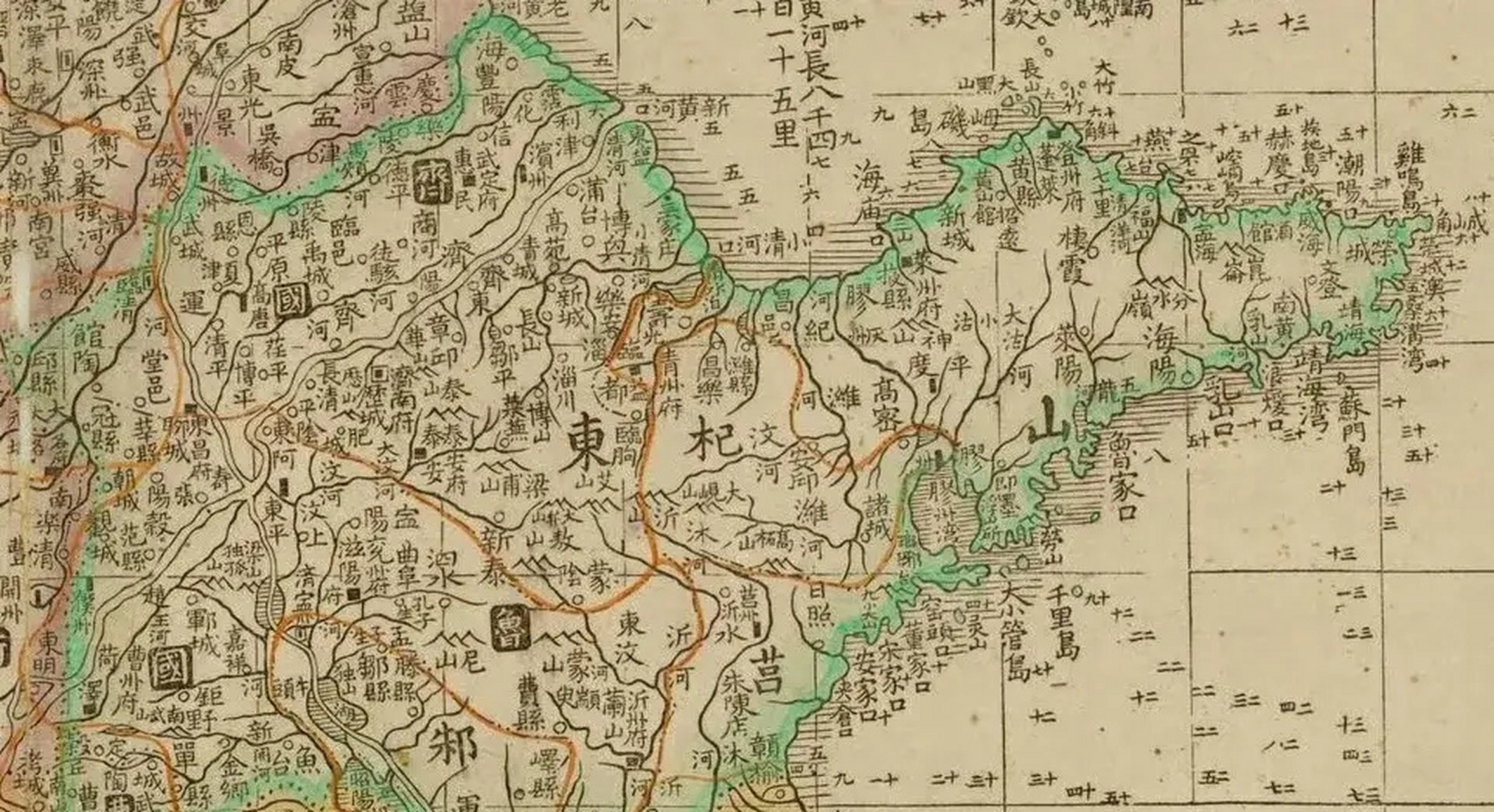 只看清朝时期的山东地图,你能找到自己的家乡吗?