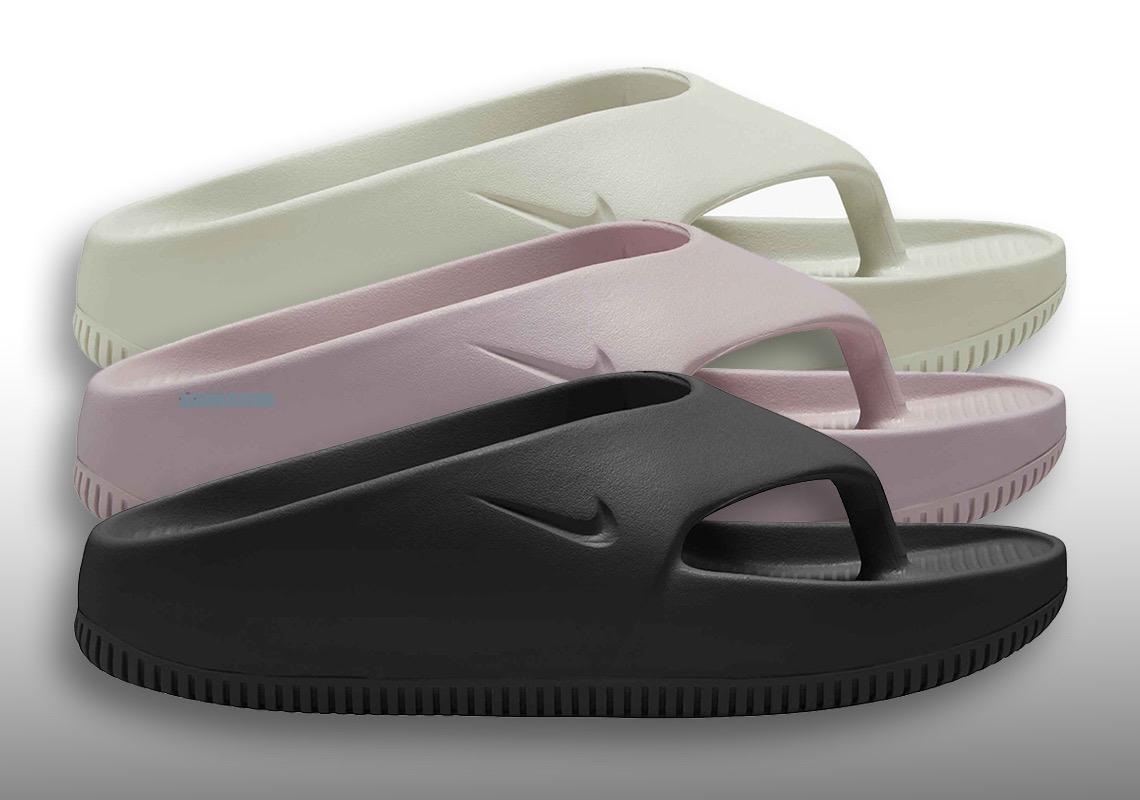nike calm 人字拖凉鞋亮相