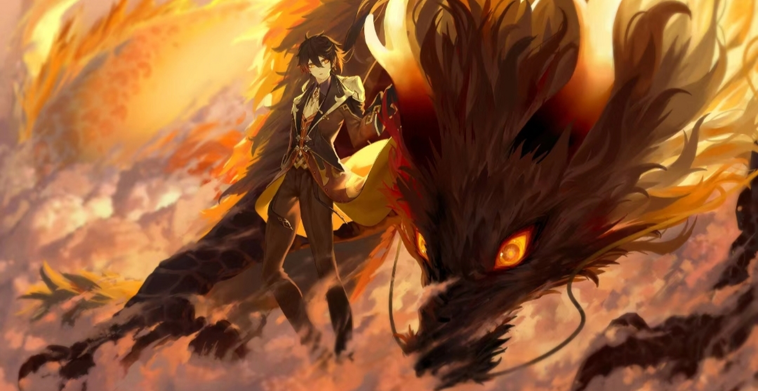 我虽无意涿鹿,却知苍生疾苦[拳头][拳头][拳头][拳头]#原神# #二次元