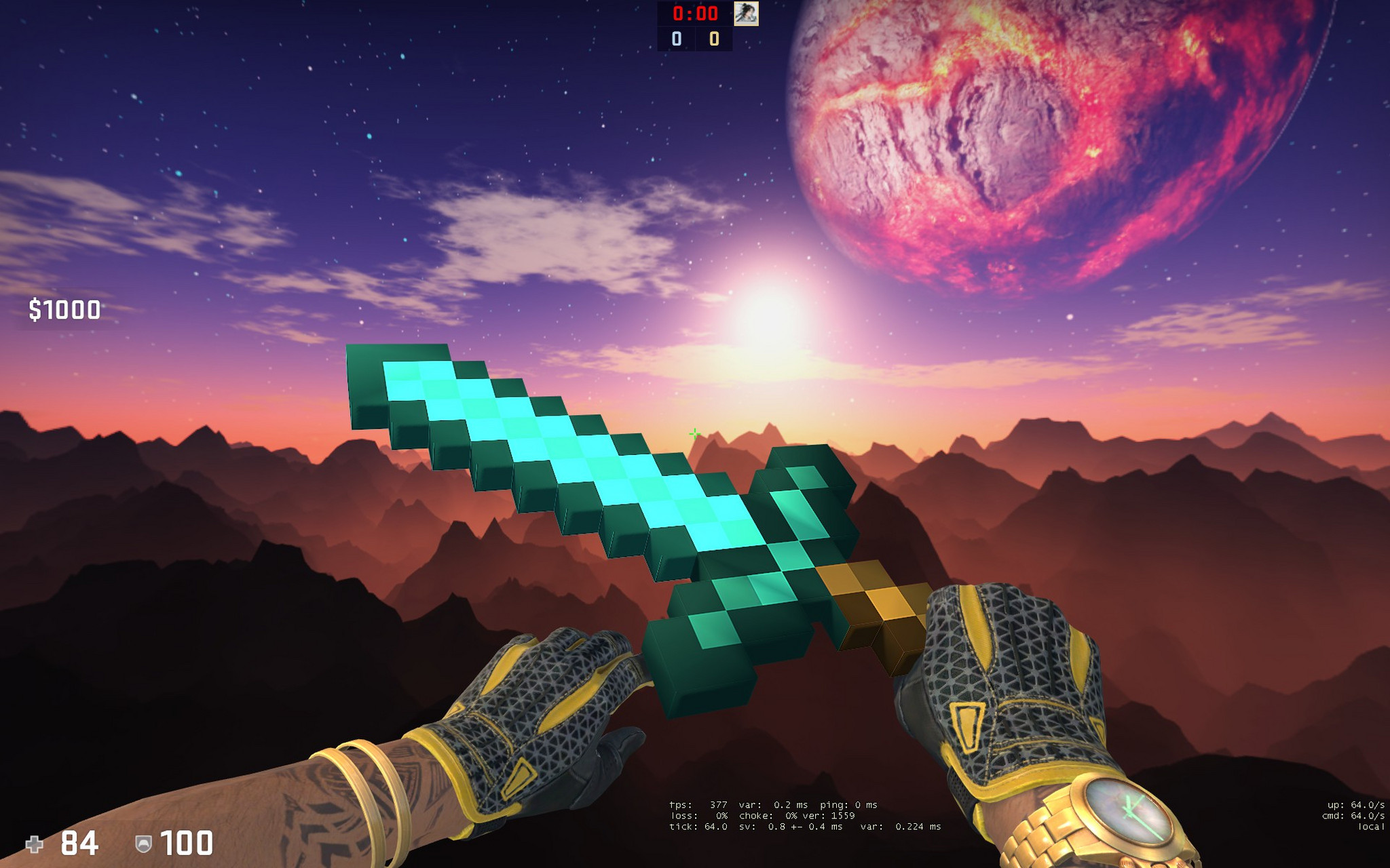 好兄弟,发把钻石[滑稽]