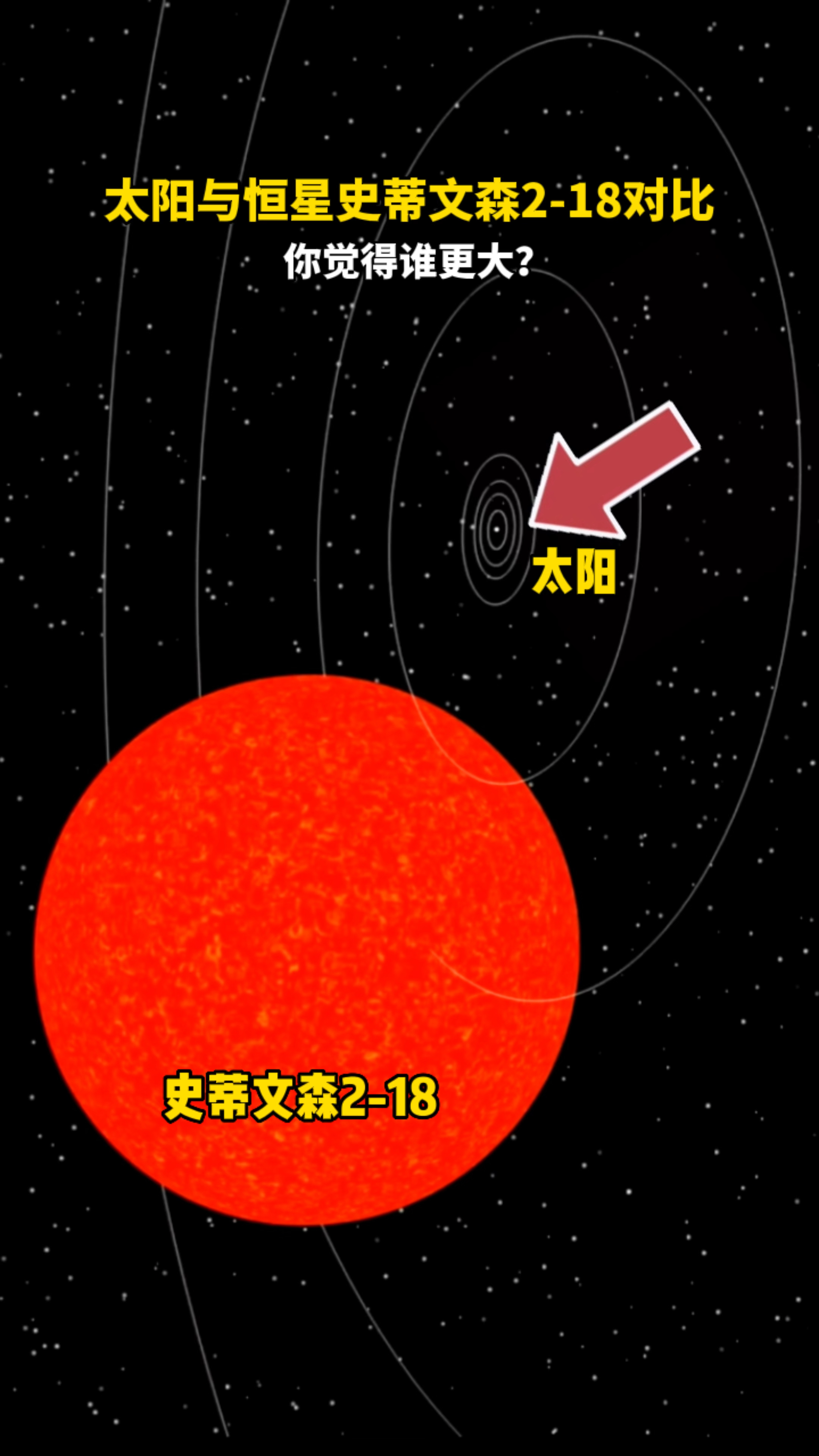 宇宙中最大的恒星"史蒂文森-218"当之无愧!