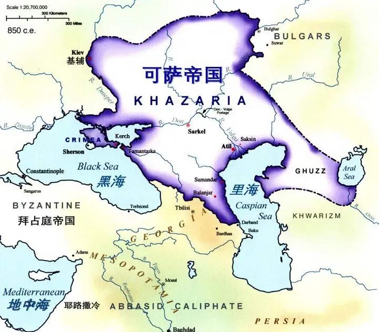 可萨犹太人的祖先,是伏尔加河流域可萨汗国的遗民,再回溯起来则视从