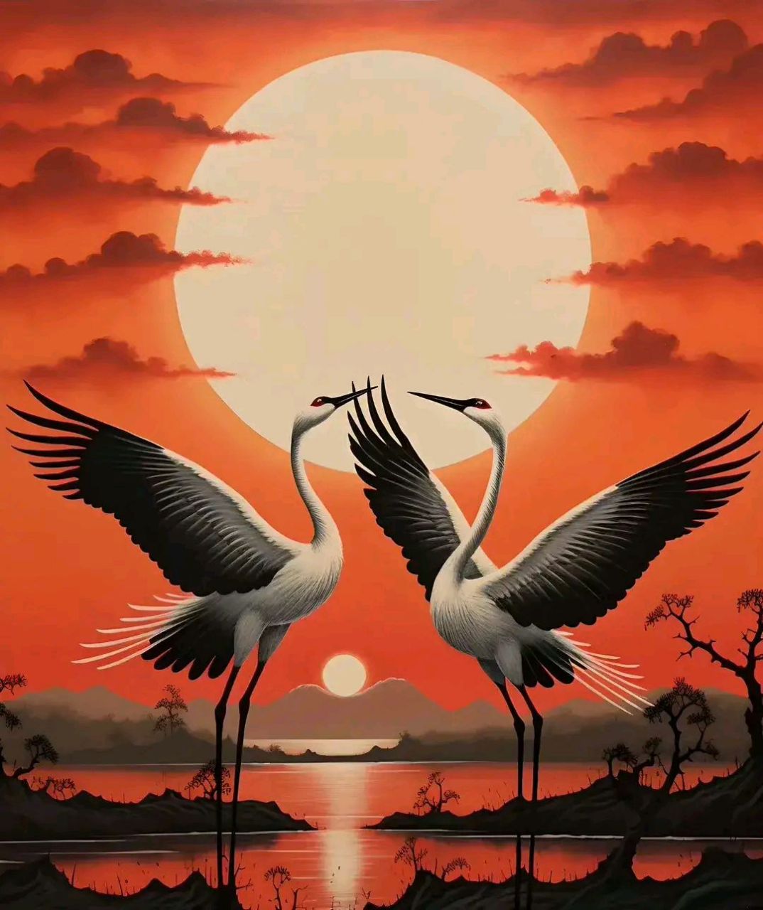 美图分享～遇见仙鹤,好运连连 象征着长寿平安吉祥