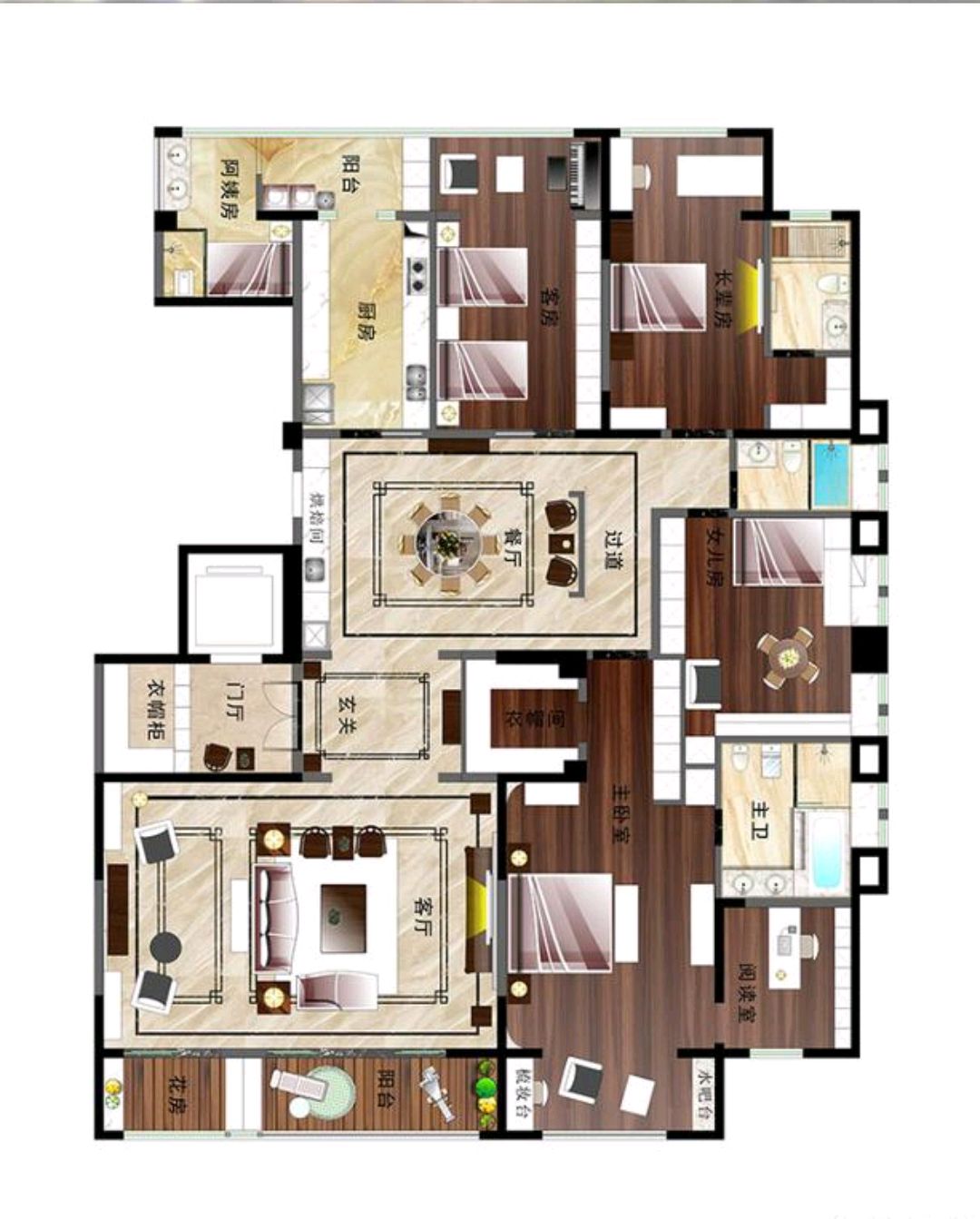 330平方的大平层