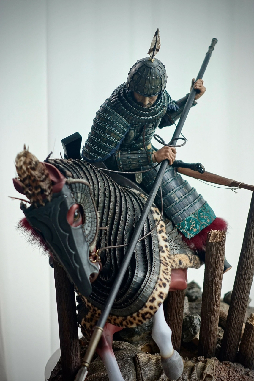 唐代具装骑兵——玄甲军 史料记载秦王李世民率3500名玄甲军在虎牢关