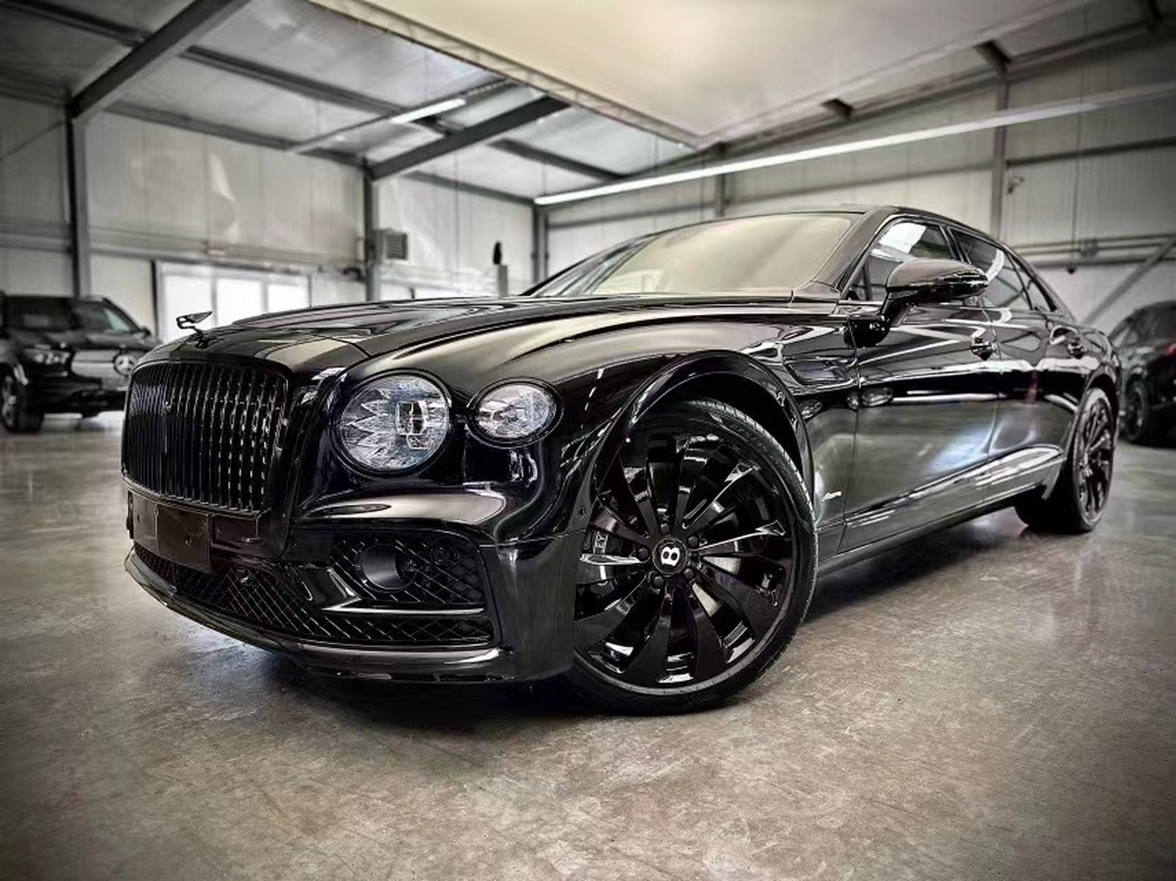 平行进口宾利飞驰4.0v8黑武士现车