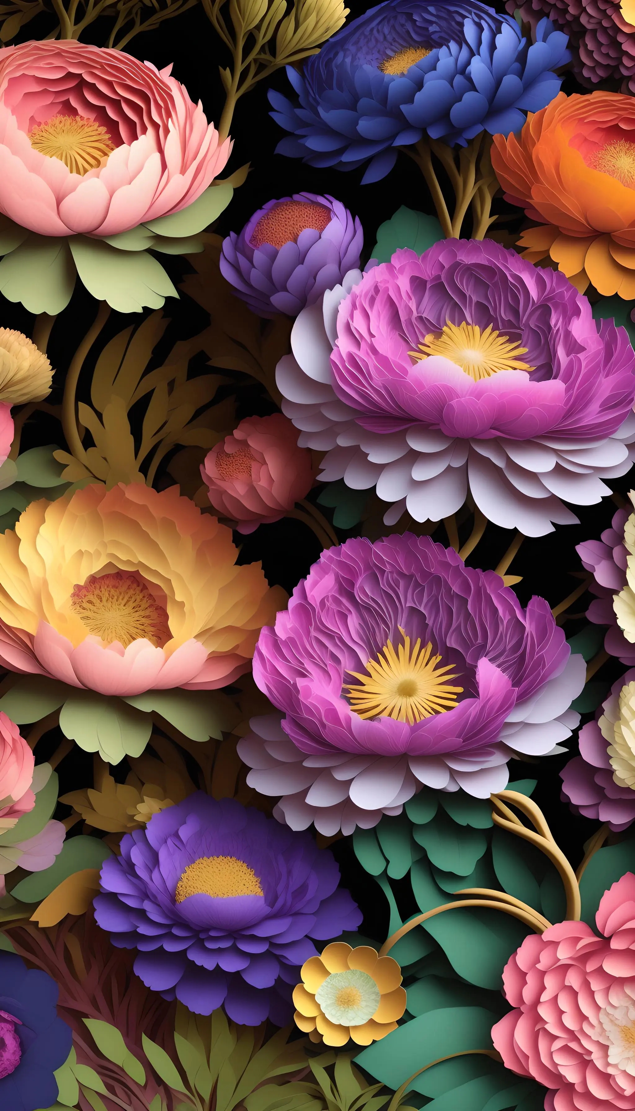 ai美图,惜花,惜人,惜青春