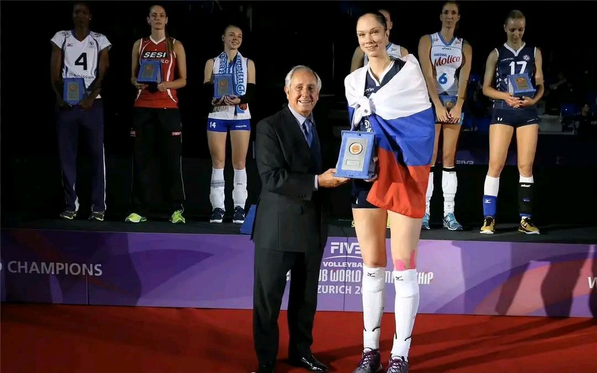 【加莫娃支持俄罗斯排球战奥运】 针对国际排联禁止俄罗斯男女排参加