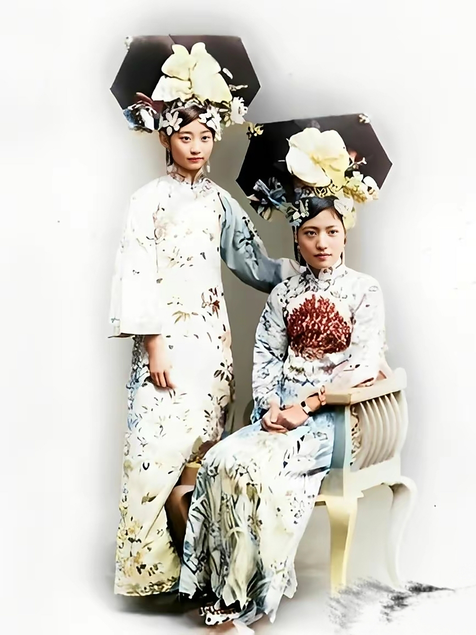 晚清最美格格完颜童记,满洲镶黄旗人,汉名王敏彤,其父立贤是军机大臣