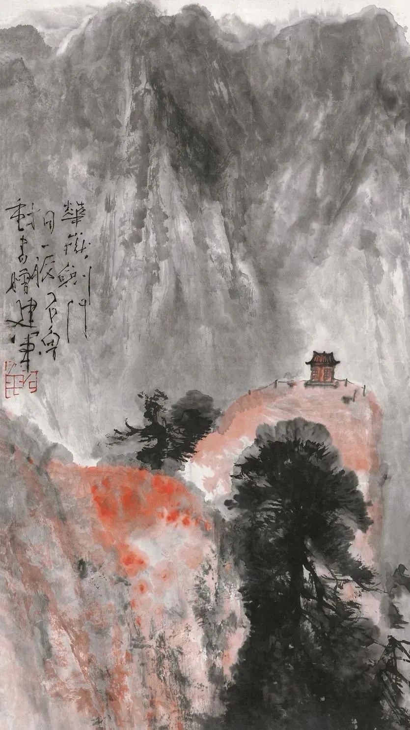 艺海拾贝丨中国画阔远式构图的特点