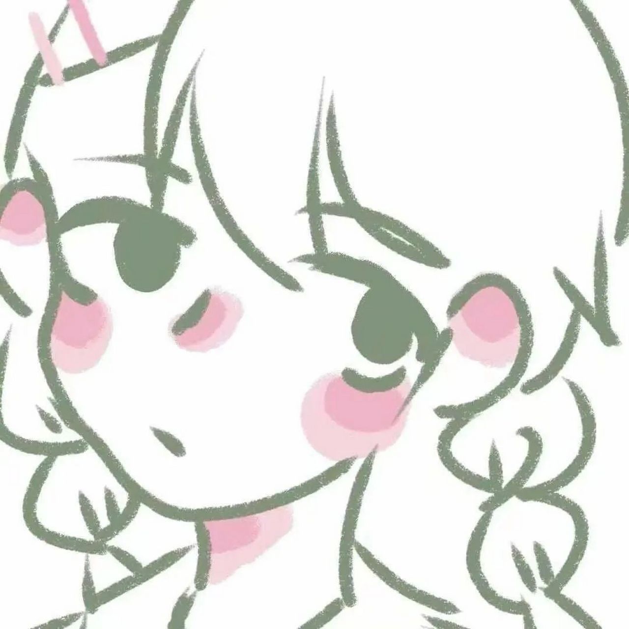 头像|简约手绘清新风格wechat头像