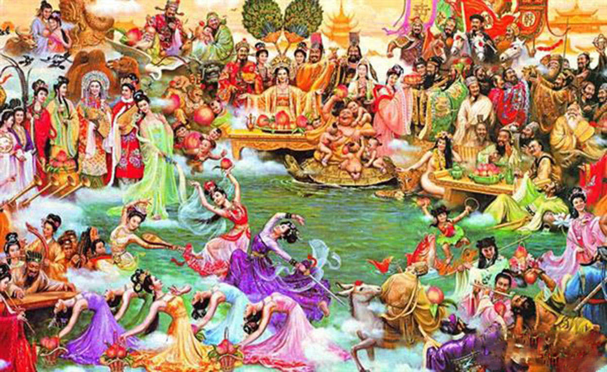 天庭有3600棵蟠桃树,为何凡间只有一棵人参果树,菩提指了指天