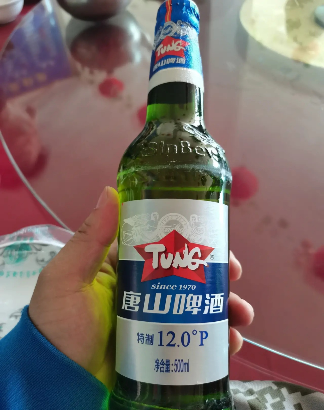 唐山清东陵的啤酒真好喝!