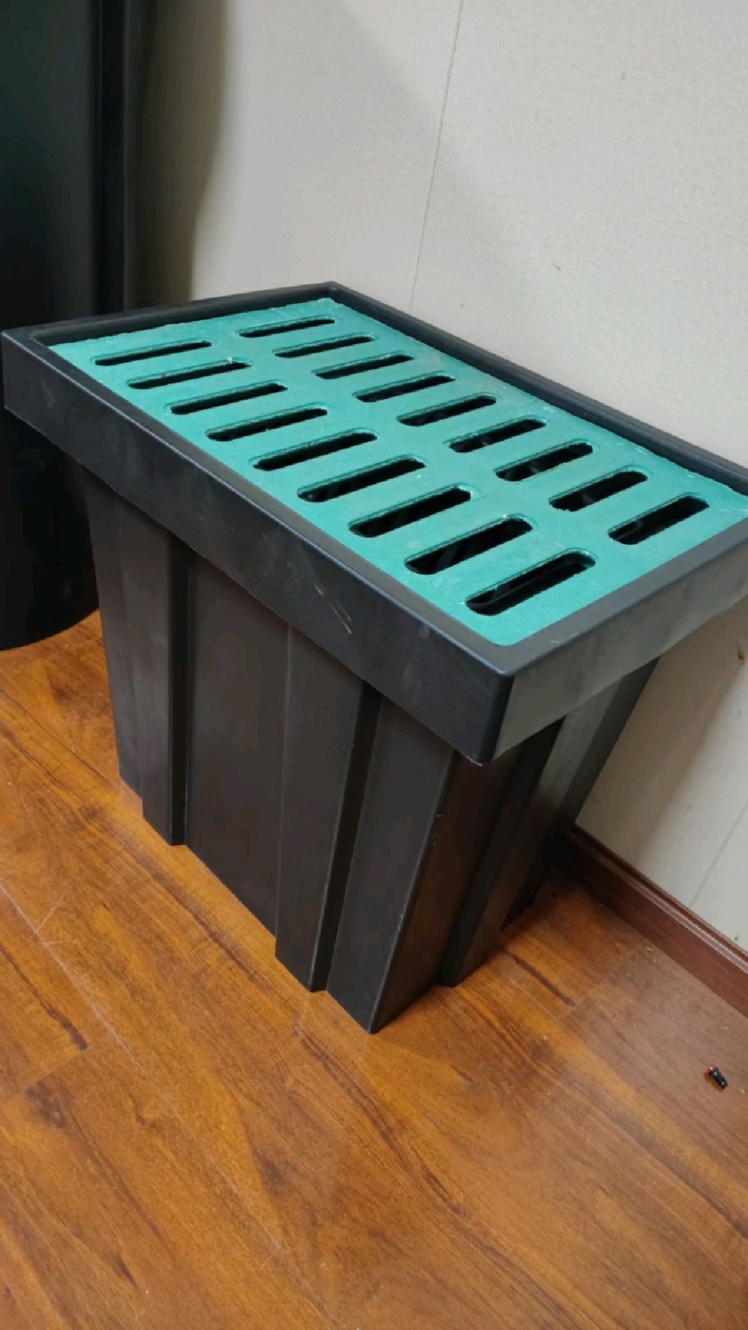 绿地成品树脂集水口渗透式雨水口平流式雨水井400-600标准格栅-度小视