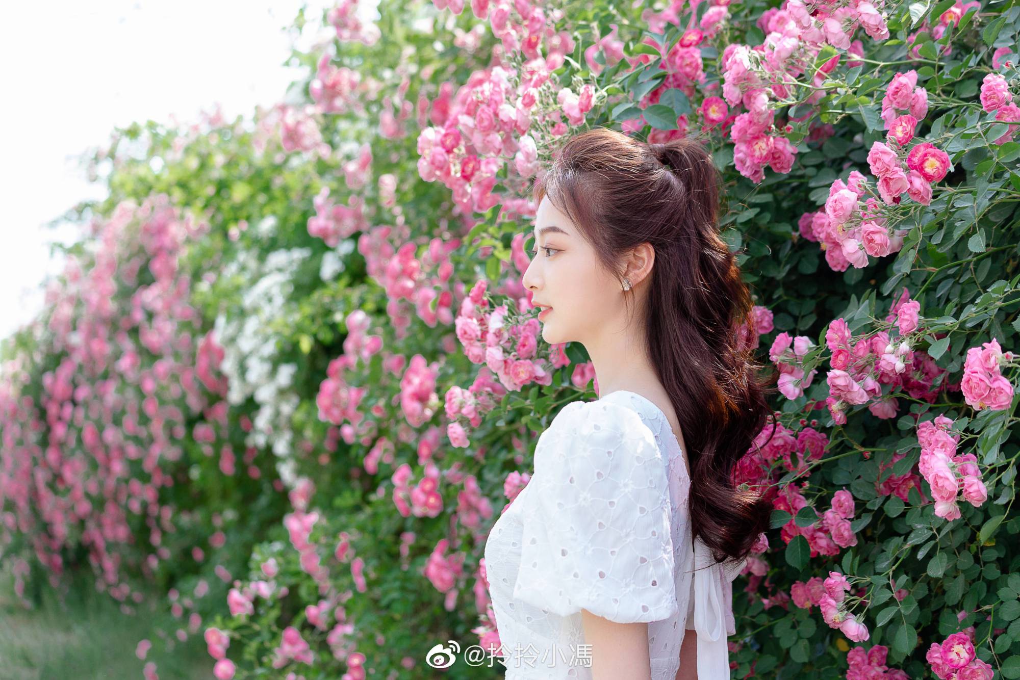 建党百年庆典上的靓丽"领诵员"冯琳