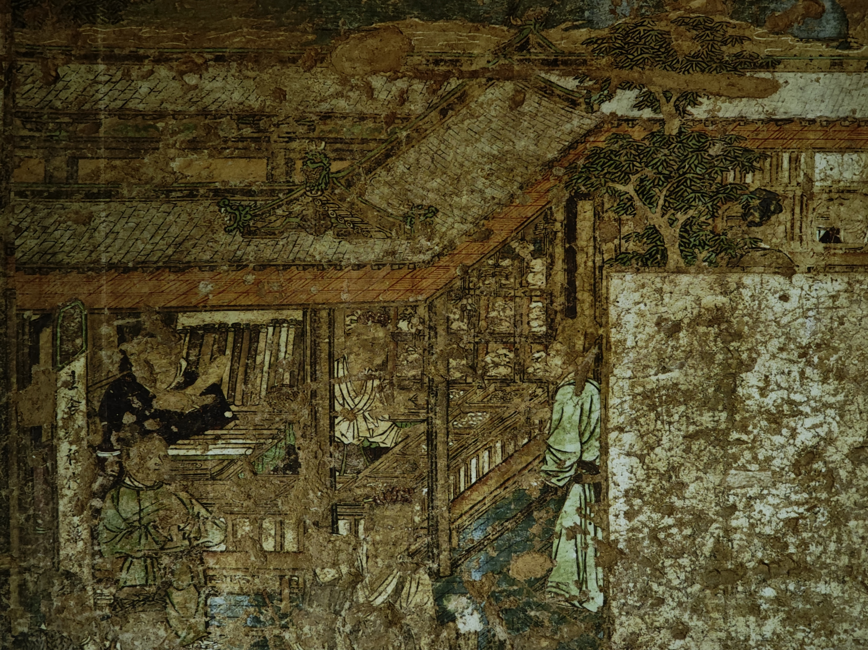 高平开化寺《清凉兰若图》中的北宋建筑图像 开化寺,位于山西省高平县