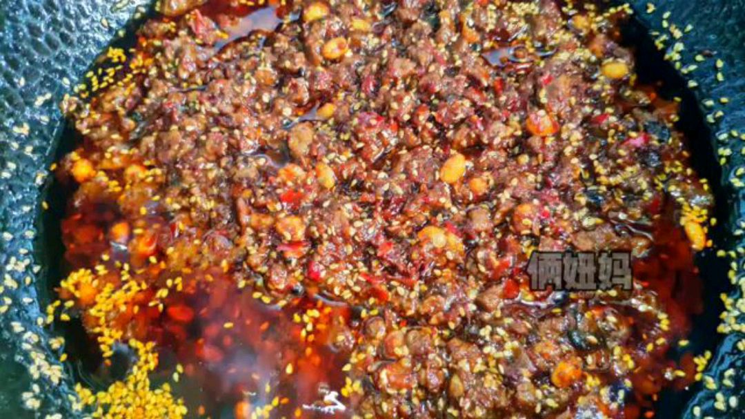家庭自制万能牛肉酱,好吃下饭,肉多用途广