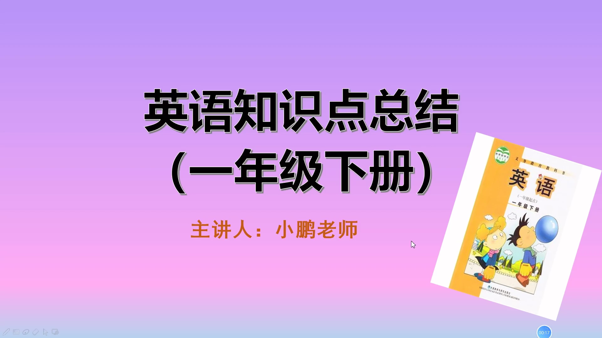 [图]小学英语,一年级下册知识点总结09,10模块