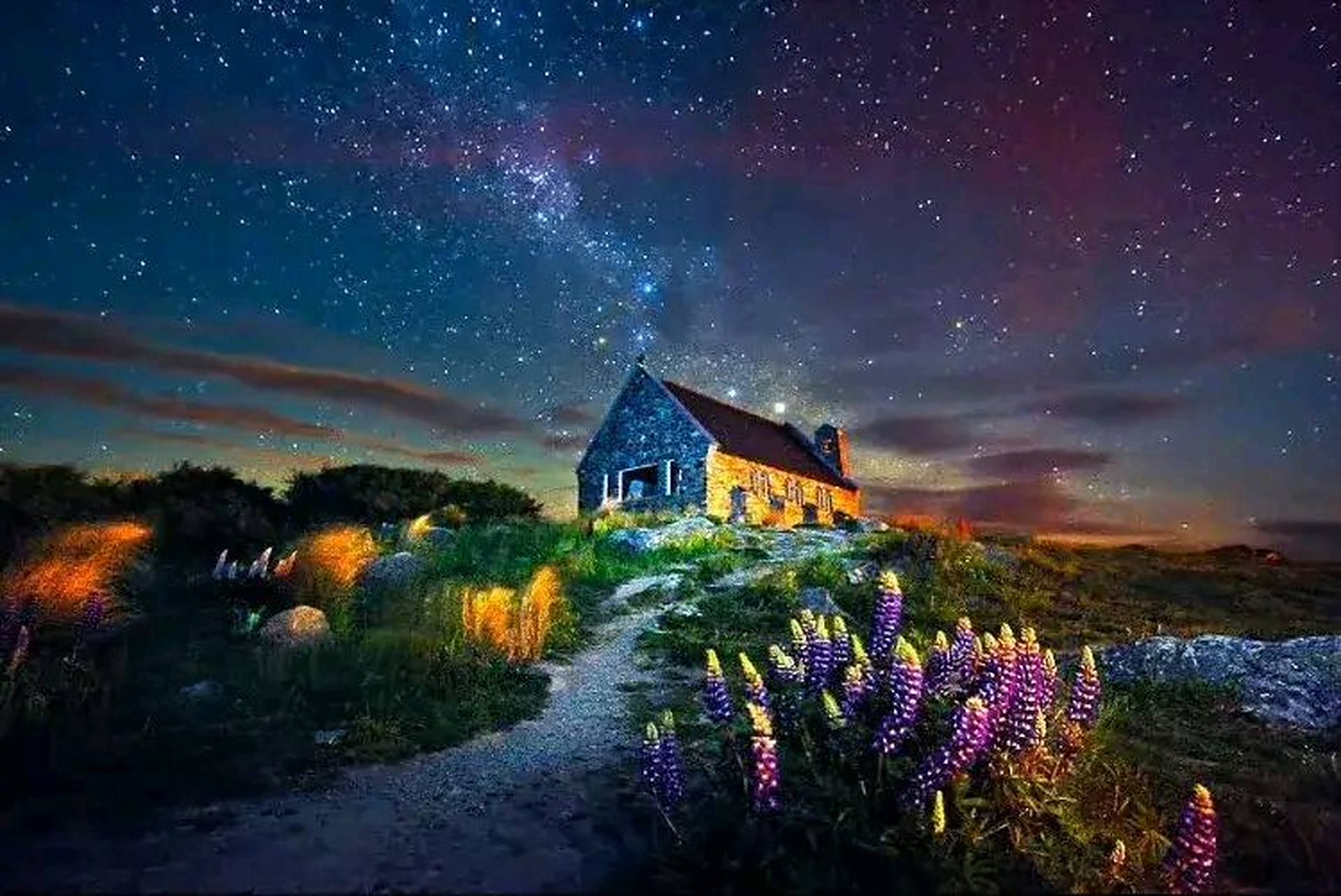 图游世界#新西兰:特卡波小镇