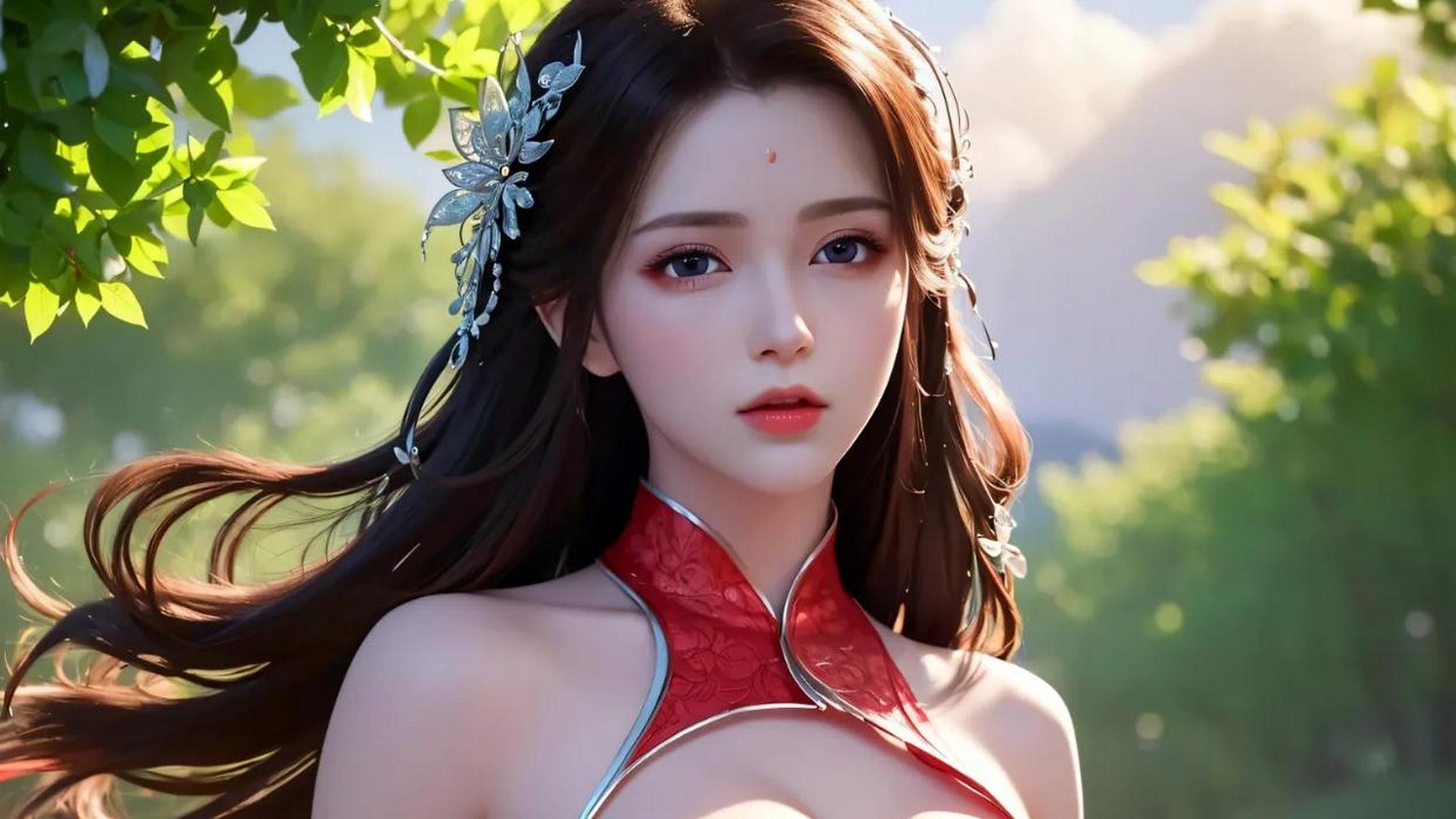 火灵儿ai绘画壁纸 019